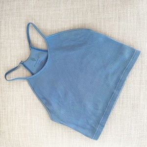 FP Movement Happiness Runs Crop Tank in Blue